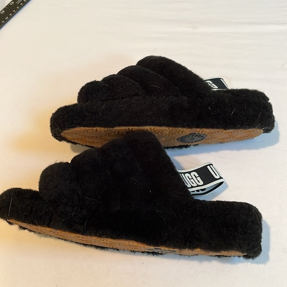 UGG black size 10 Fluff Yeah like new tried on NWOT - Picture 12 of 14